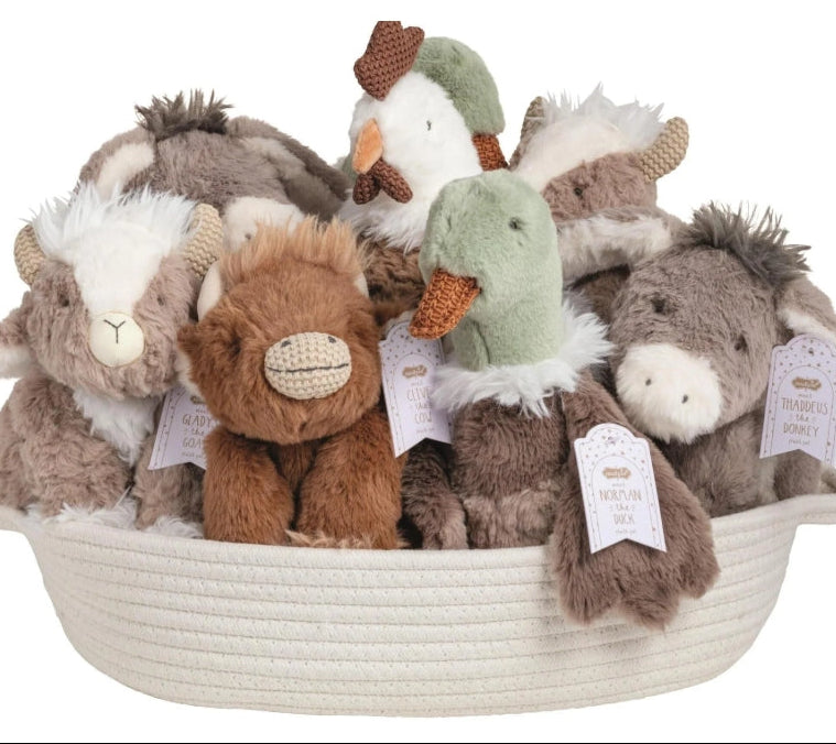 Barnyard Animals Plush Pals