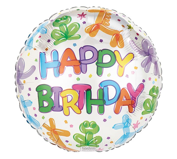 Happy Birthday Balloon Animals