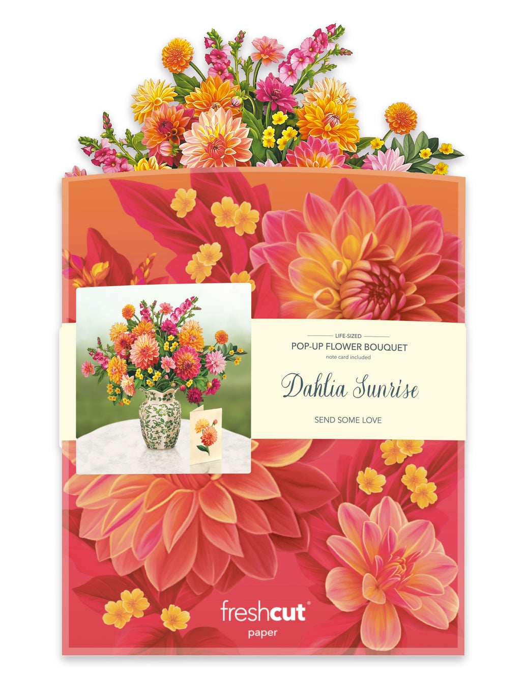 Pop-Up 3D Floral Greeting Cards