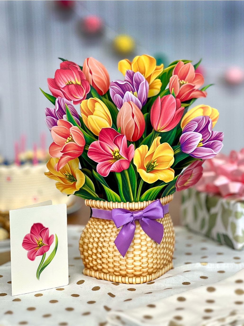 Pop-Up 3D Floral Greeting Cards