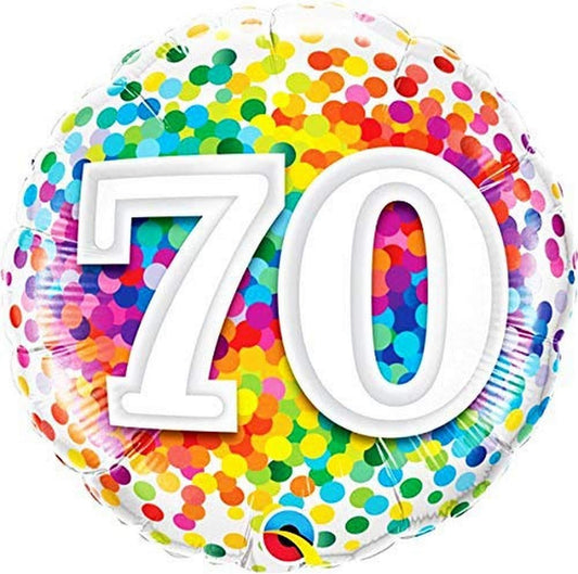 70 Rainbow Confetti