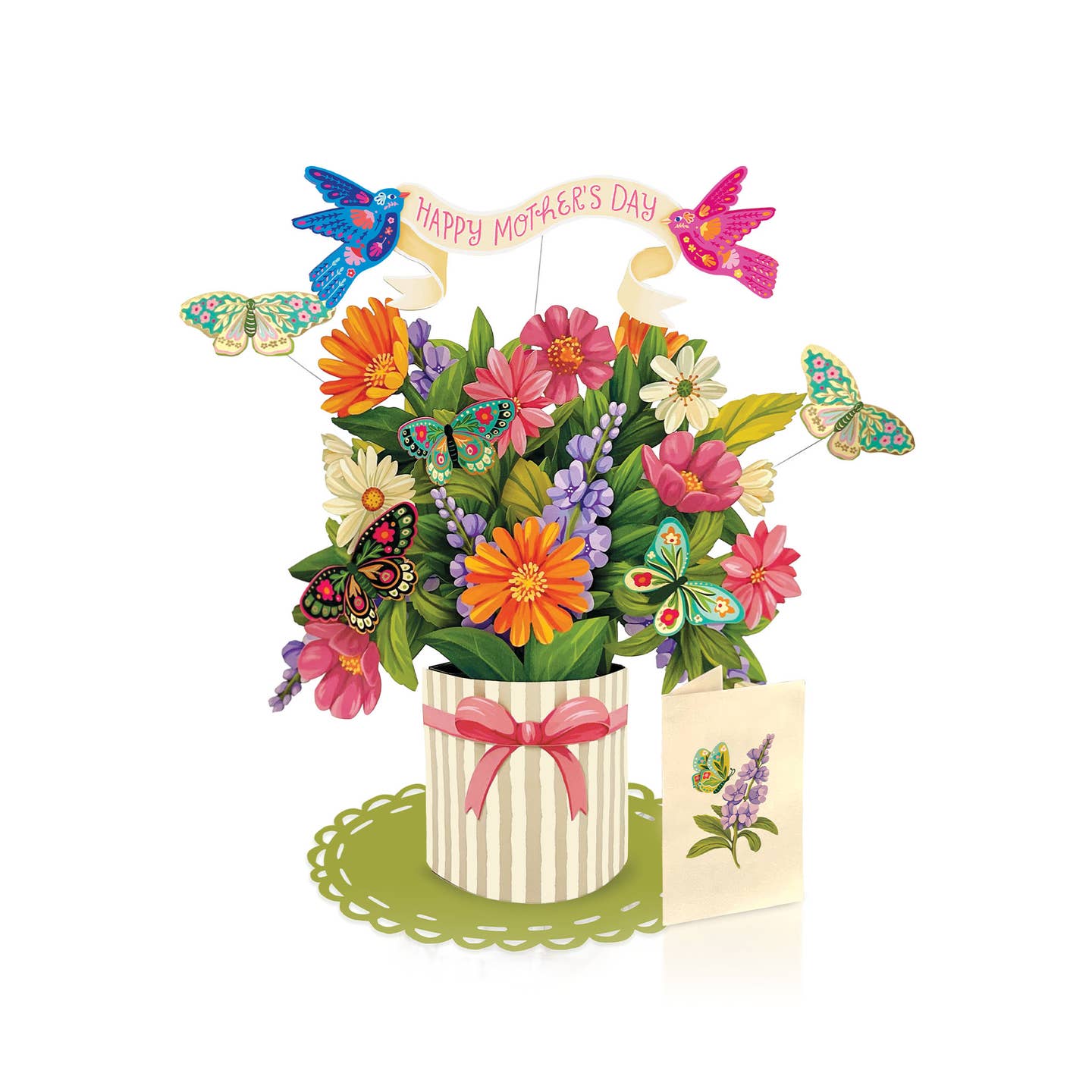 Pop-Up 3D Floral Greeting Cards