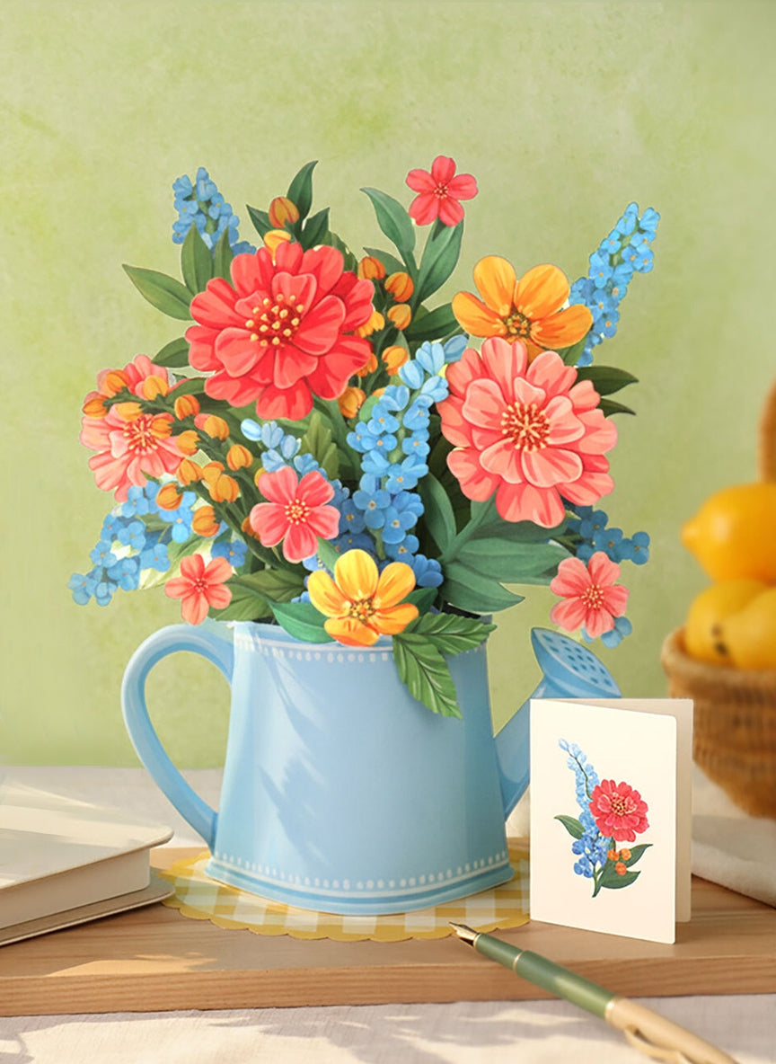 Pop-Up 3D Floral Greeting Cards