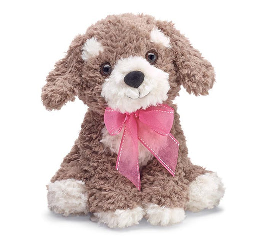 Puppy with Pink Bow
