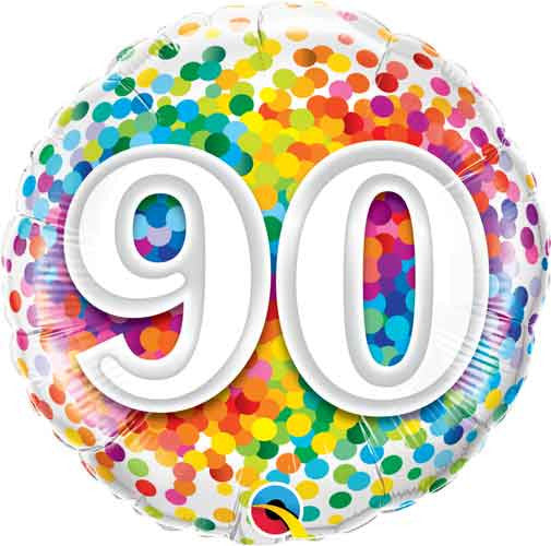 90 Rainbow Confetti