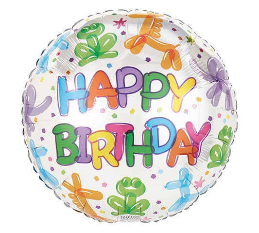 Happy Birthday Balloon Animals