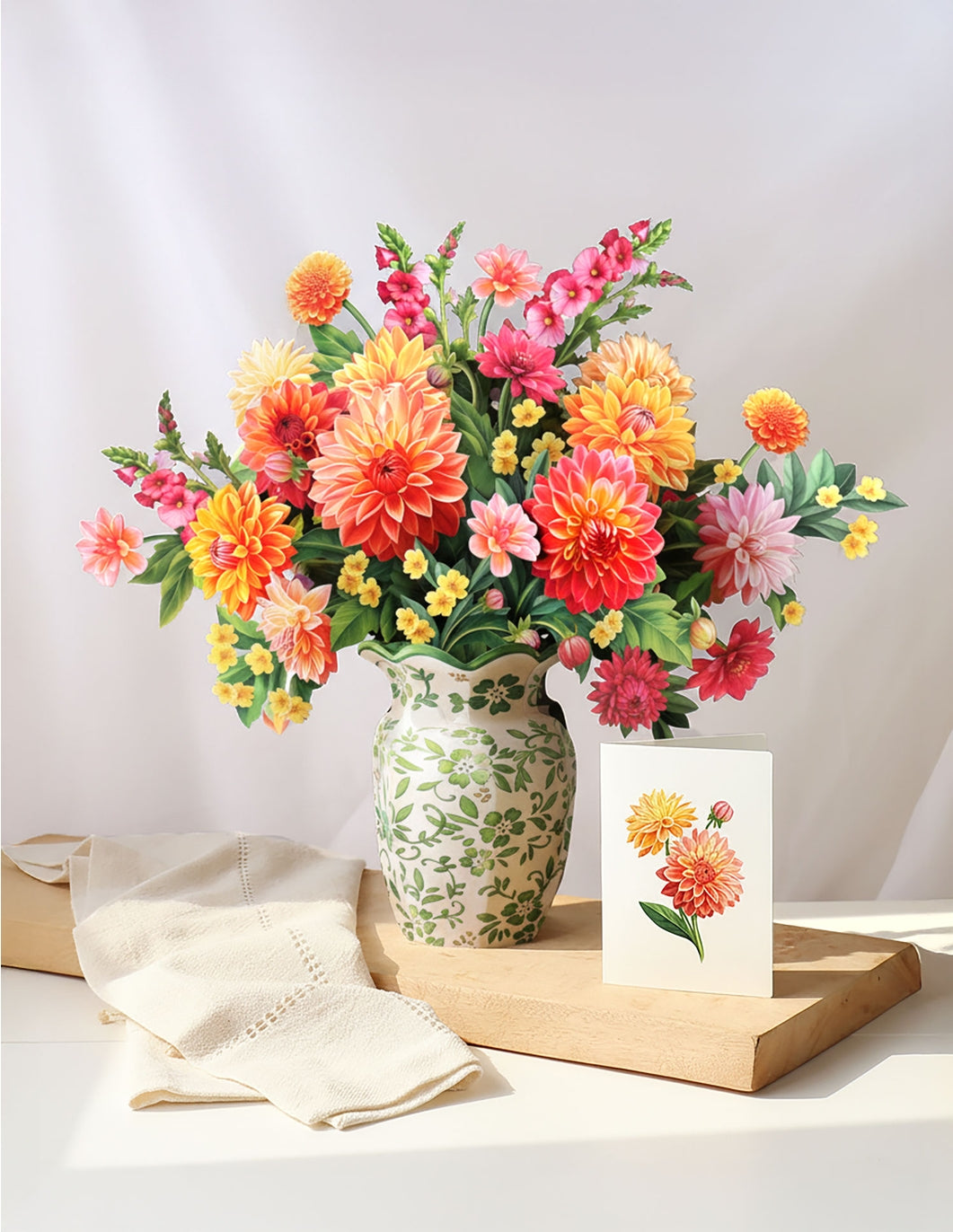 Pop-Up 3D Floral Greeting Cards